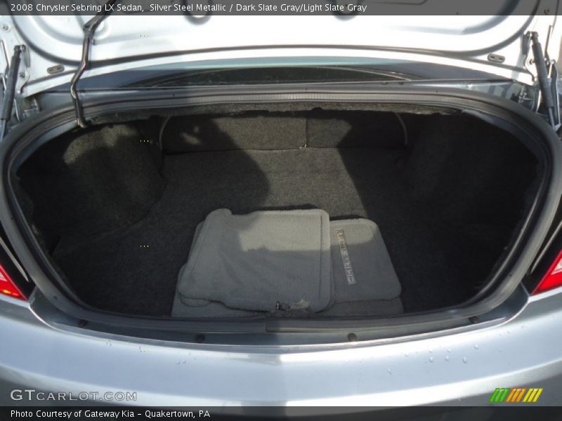 Silver Steel Metallic / Dark Slate Gray/Light Slate Gray 2008 Chrysler Sebring LX Sedan