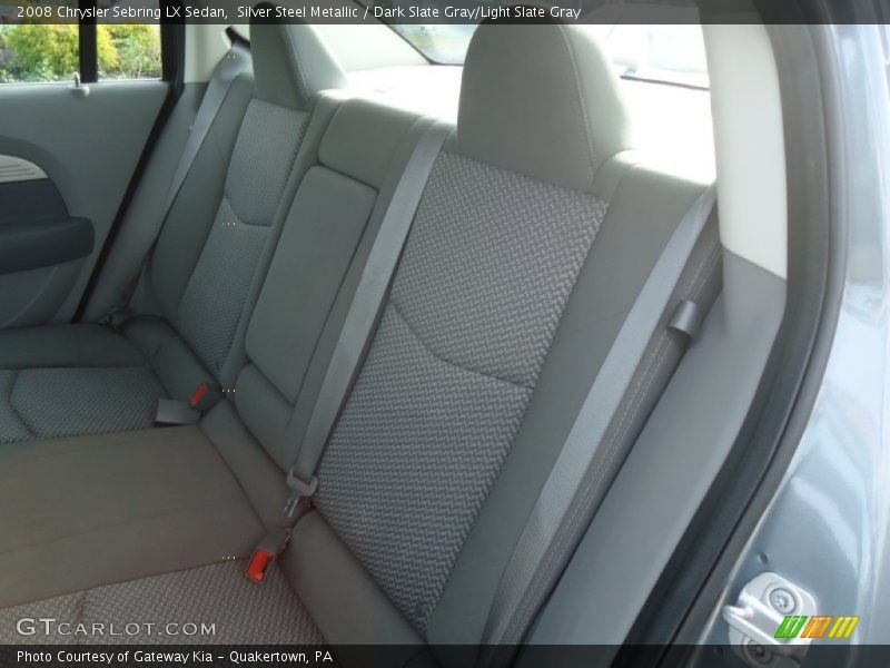 Silver Steel Metallic / Dark Slate Gray/Light Slate Gray 2008 Chrysler Sebring LX Sedan