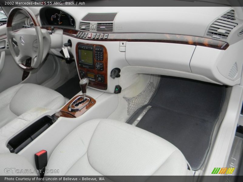 Dashboard of 2002 S 55 AMG