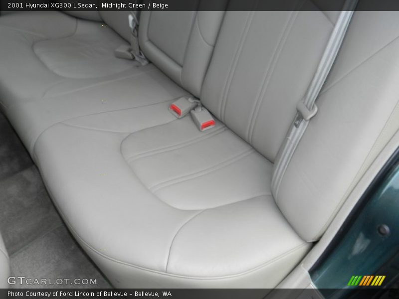 Midnight Green / Beige 2001 Hyundai XG300 L Sedan