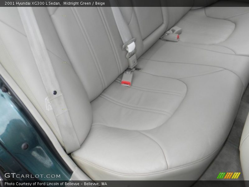 Midnight Green / Beige 2001 Hyundai XG300 L Sedan