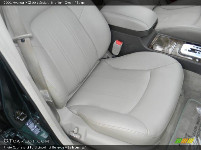 Midnight Green / Beige 2001 Hyundai XG300 L Sedan