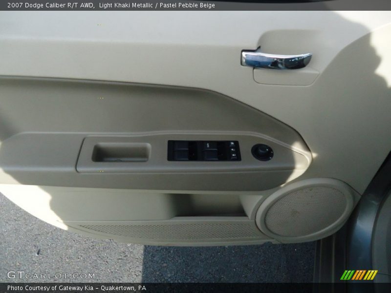 Light Khaki Metallic / Pastel Pebble Beige 2007 Dodge Caliber R/T AWD