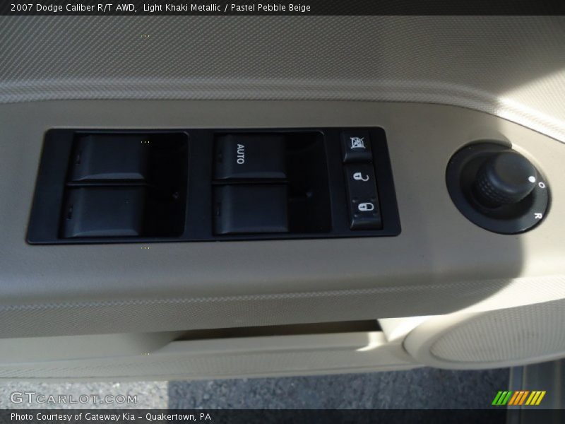 Light Khaki Metallic / Pastel Pebble Beige 2007 Dodge Caliber R/T AWD