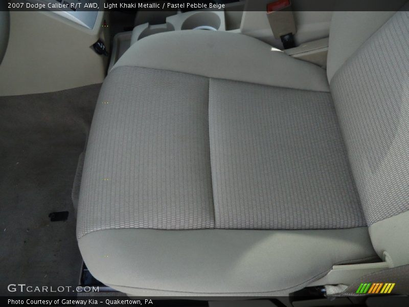 Light Khaki Metallic / Pastel Pebble Beige 2007 Dodge Caliber R/T AWD