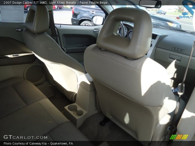 Light Khaki Metallic / Pastel Pebble Beige 2007 Dodge Caliber R/T AWD