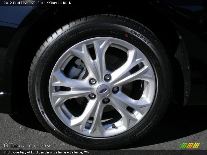 Black / Charcoal Black 2012 Ford Fusion SE
