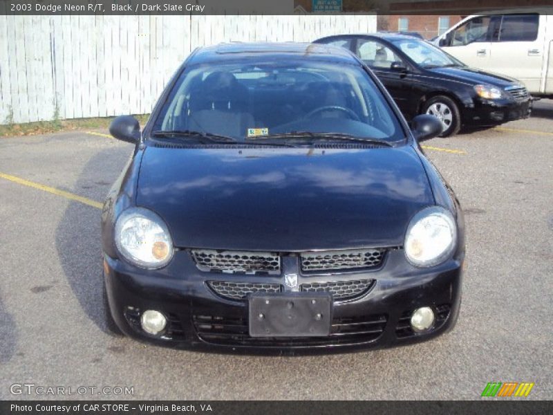 Black / Dark Slate Gray 2003 Dodge Neon R/T