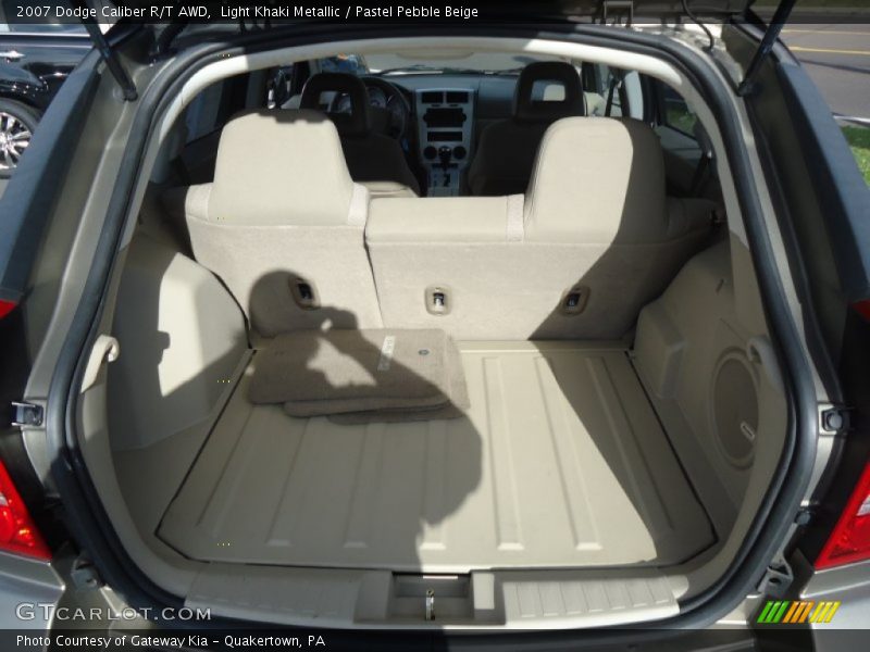 Light Khaki Metallic / Pastel Pebble Beige 2007 Dodge Caliber R/T AWD
