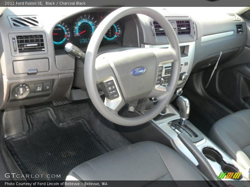 Black / Charcoal Black 2012 Ford Fusion SE