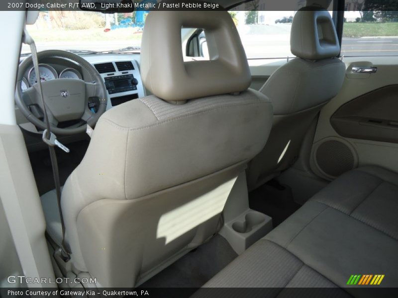 Light Khaki Metallic / Pastel Pebble Beige 2007 Dodge Caliber R/T AWD