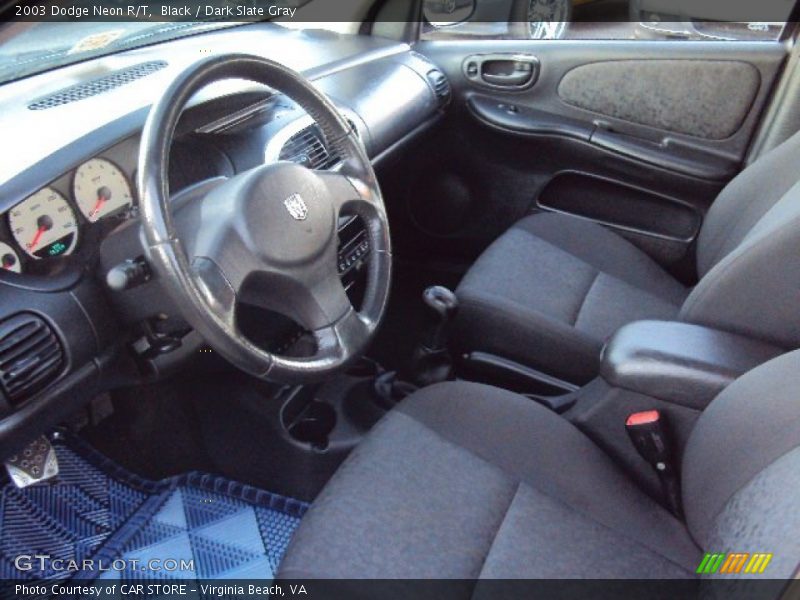 Black / Dark Slate Gray 2003 Dodge Neon R/T