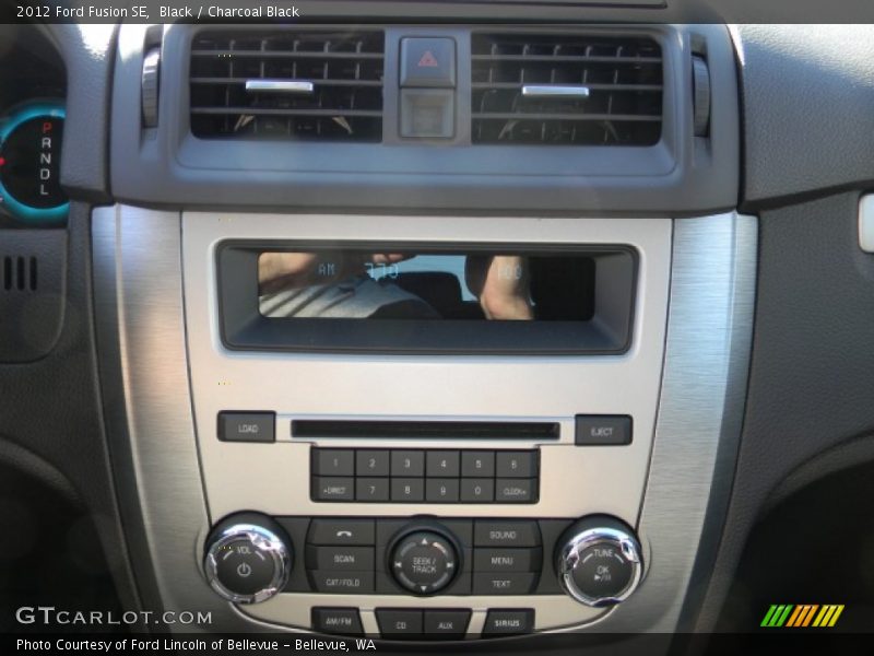 Black / Charcoal Black 2012 Ford Fusion SE