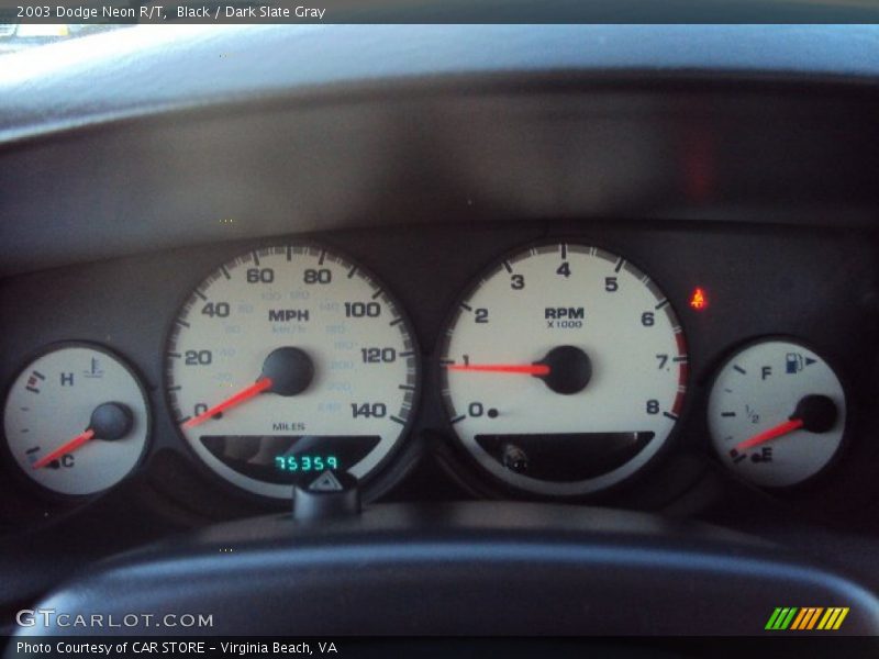 2003 Neon R/T R/T Gauges