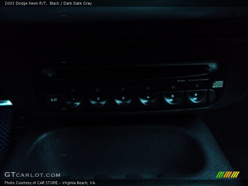 Black / Dark Slate Gray 2003 Dodge Neon R/T