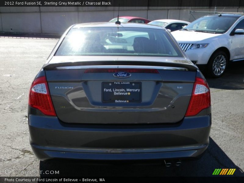 Sterling Grey Metallic / Charcoal Black 2012 Ford Fusion SE