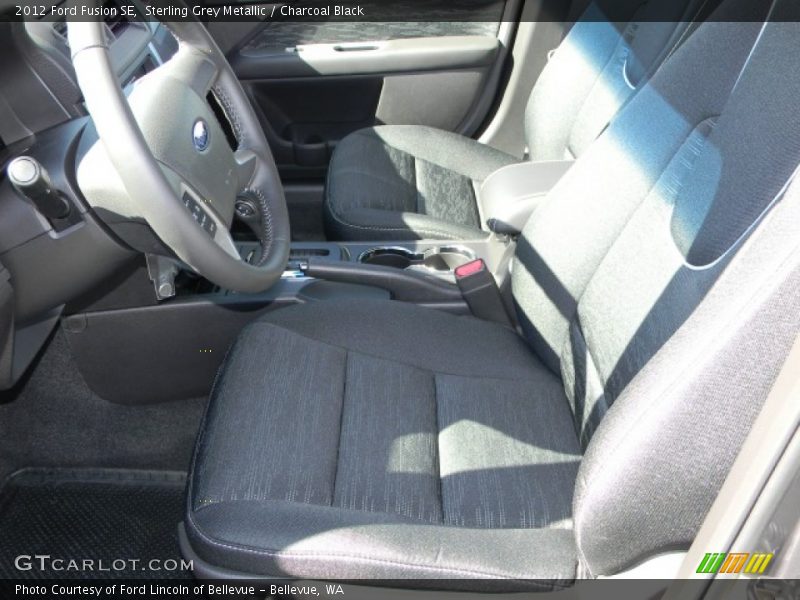 Sterling Grey Metallic / Charcoal Black 2012 Ford Fusion SE