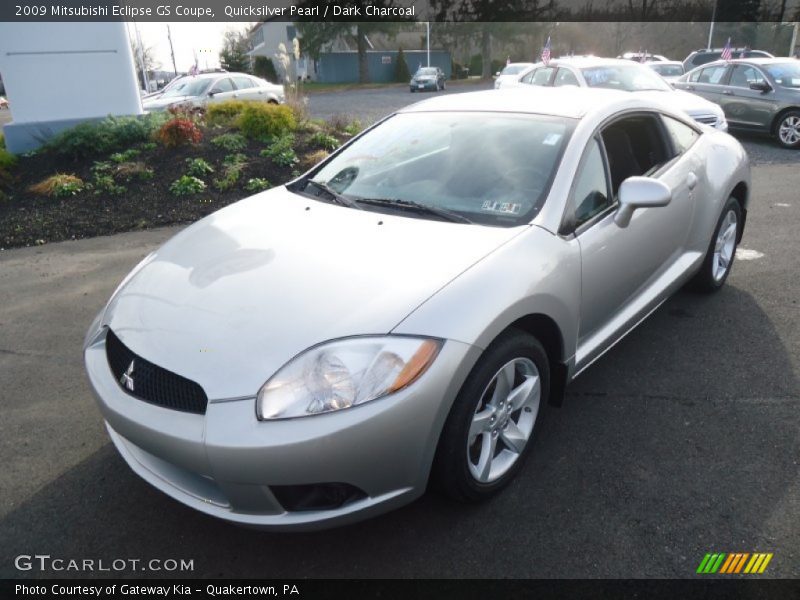 Quicksilver Pearl / Dark Charcoal 2009 Mitsubishi Eclipse GS Coupe