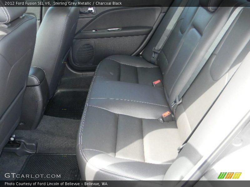 Sterling Grey Metallic / Charcoal Black 2012 Ford Fusion SEL V6