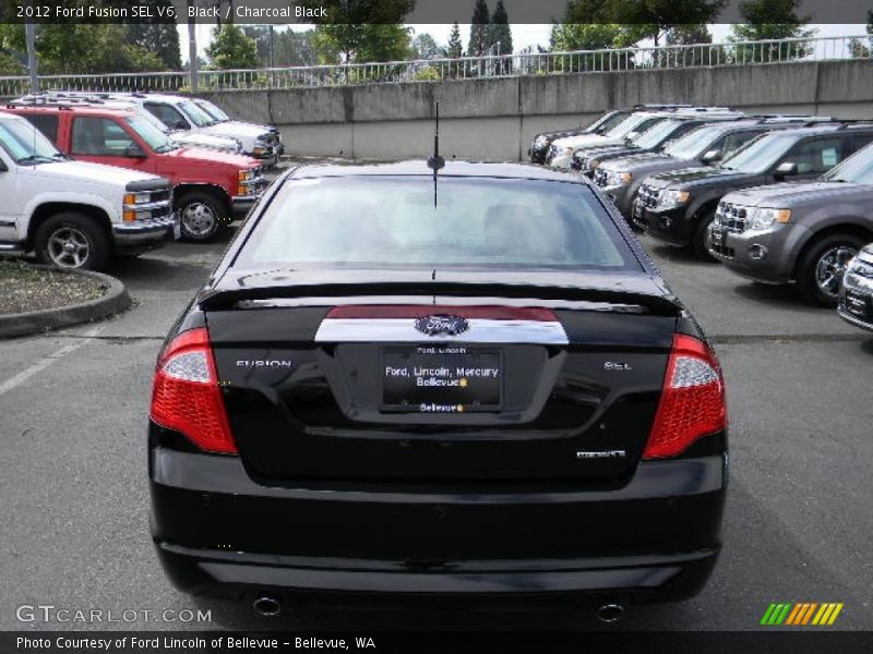 Black / Charcoal Black 2012 Ford Fusion SEL V6
