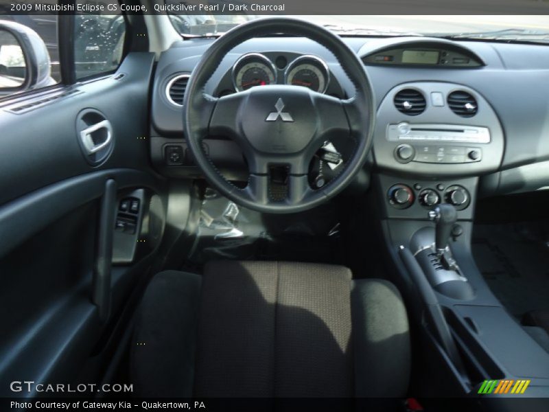 Quicksilver Pearl / Dark Charcoal 2009 Mitsubishi Eclipse GS Coupe
