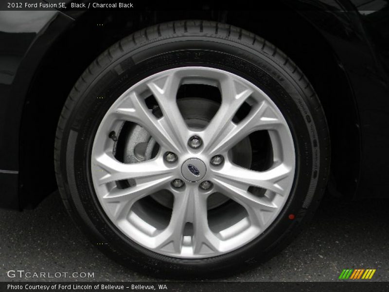 Black / Charcoal Black 2012 Ford Fusion SE