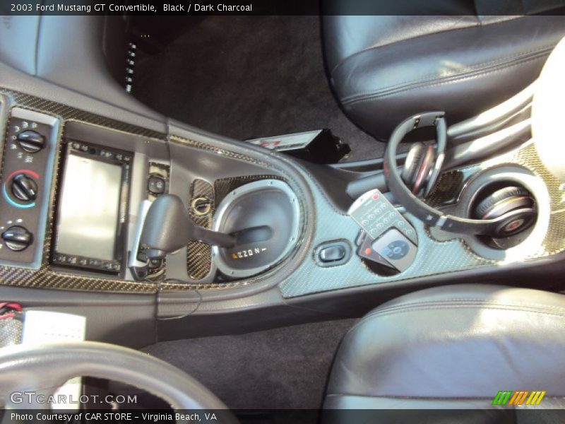 Black / Dark Charcoal 2003 Ford Mustang GT Convertible