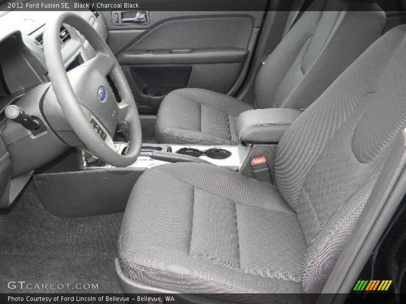 Black / Charcoal Black 2012 Ford Fusion SE