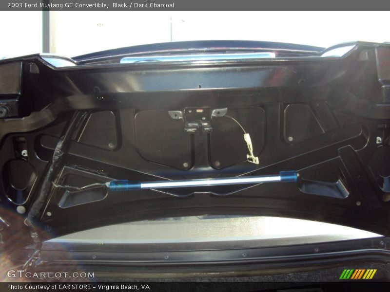 Black / Dark Charcoal 2003 Ford Mustang GT Convertible