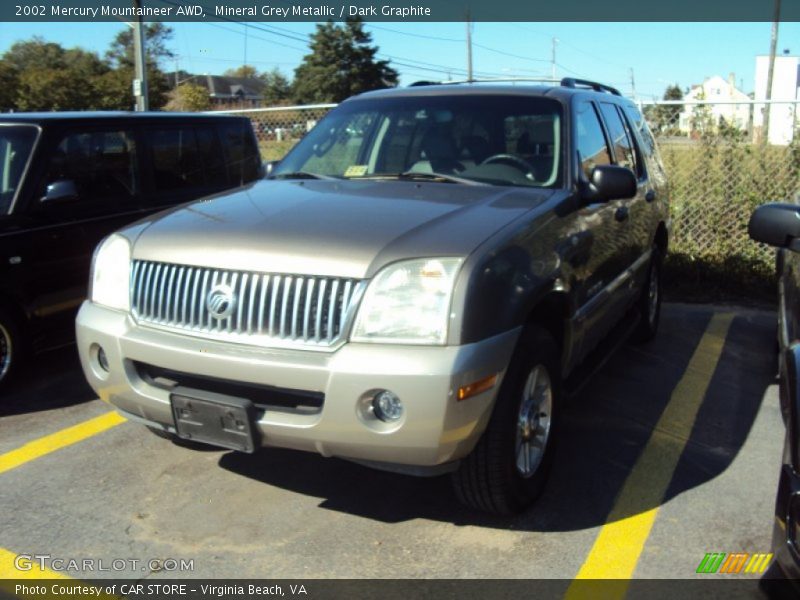 Mineral Grey Metallic / Dark Graphite 2002 Mercury Mountaineer AWD