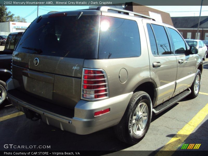 Mineral Grey Metallic / Dark Graphite 2002 Mercury Mountaineer AWD