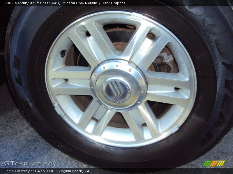 Mineral Grey Metallic / Dark Graphite 2002 Mercury Mountaineer AWD