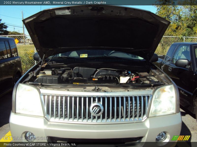 Mineral Grey Metallic / Dark Graphite 2002 Mercury Mountaineer AWD