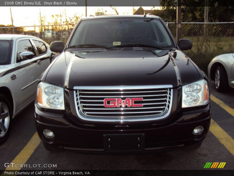 Onyx Black / Ebony 2008 GMC Envoy SLE