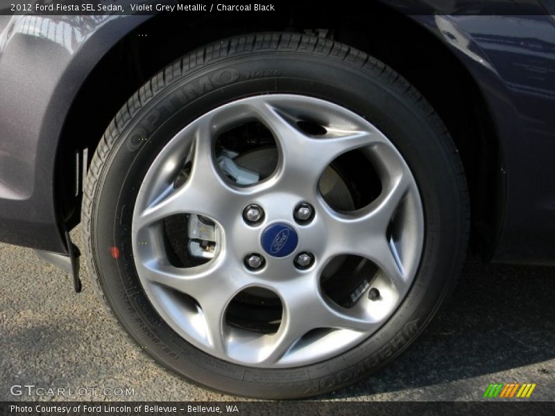  2012 Fiesta SEL Sedan Wheel