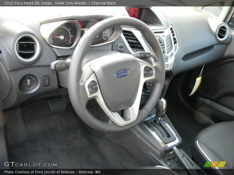 Dashboard of 2012 Fiesta SEL Sedan