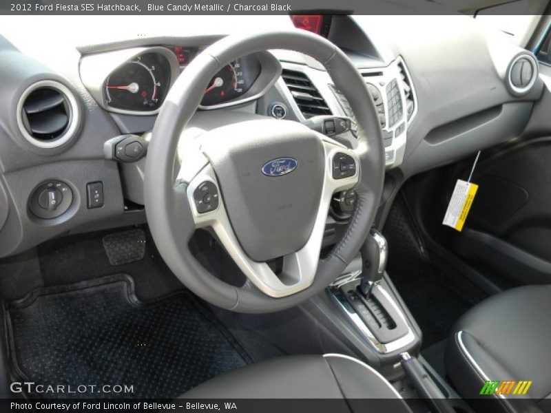  2012 Fiesta SES Hatchback Steering Wheel