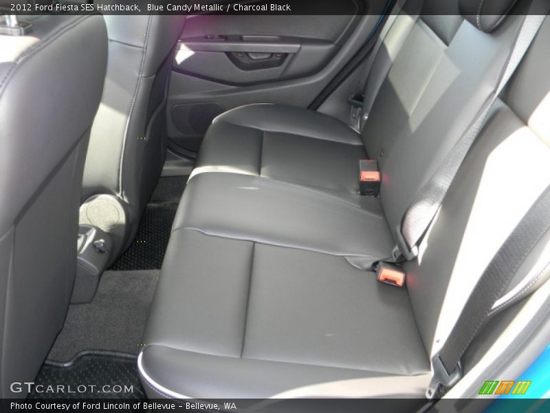 Blue Candy Metallic / Charcoal Black 2012 Ford Fiesta SES Hatchback