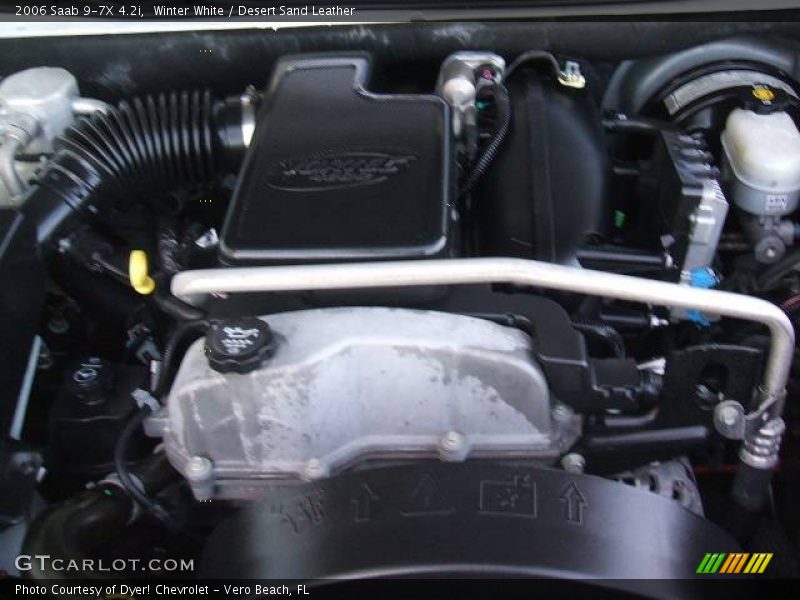Winter White / Desert Sand Leather 2006 Saab 9-7X 4.2i