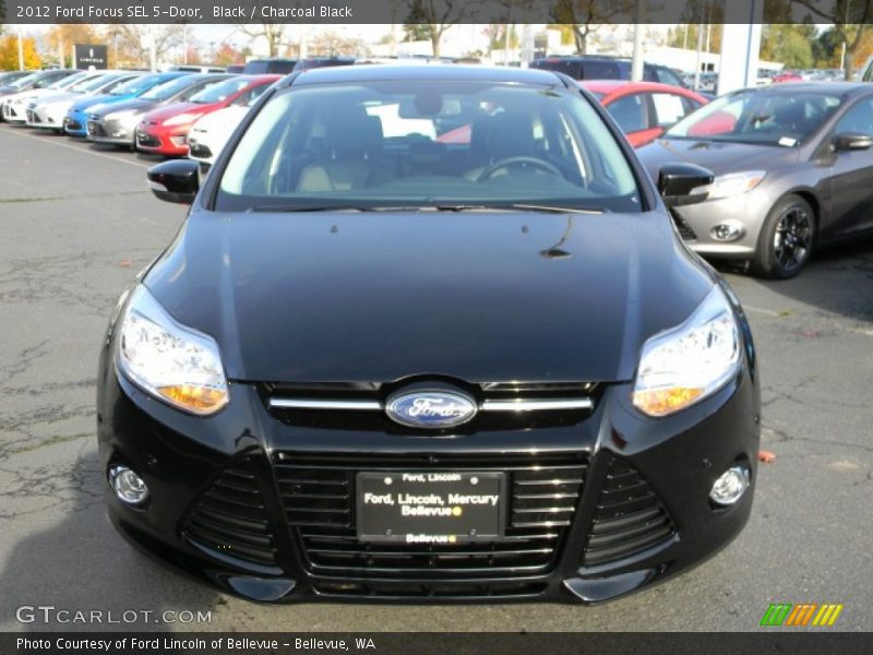 Black / Charcoal Black 2012 Ford Focus SEL 5-Door