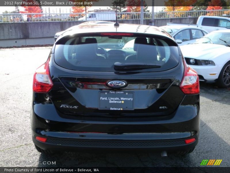 Black / Charcoal Black 2012 Ford Focus SEL 5-Door