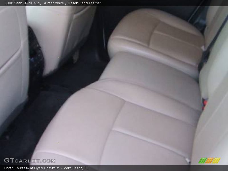 Winter White / Desert Sand Leather 2006 Saab 9-7X 4.2i