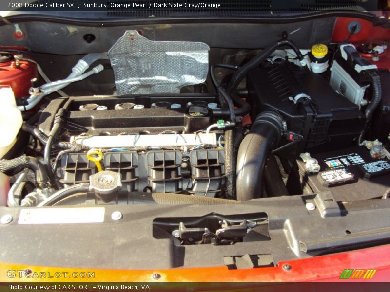  2008 Caliber SXT Engine - 1.8L DOHC 16V Dual VVT 4 Cylinder