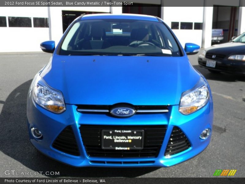 Blue Candy Metallic / Two-Tone Sport 2012 Ford Focus SE Sport Sedan