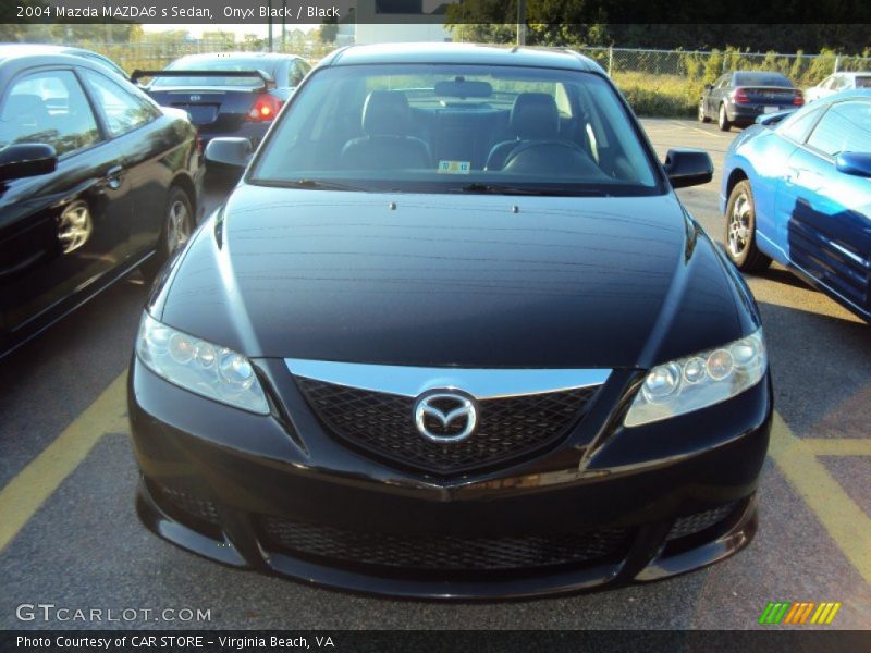 Onyx Black / Black 2004 Mazda MAZDA6 s Sedan