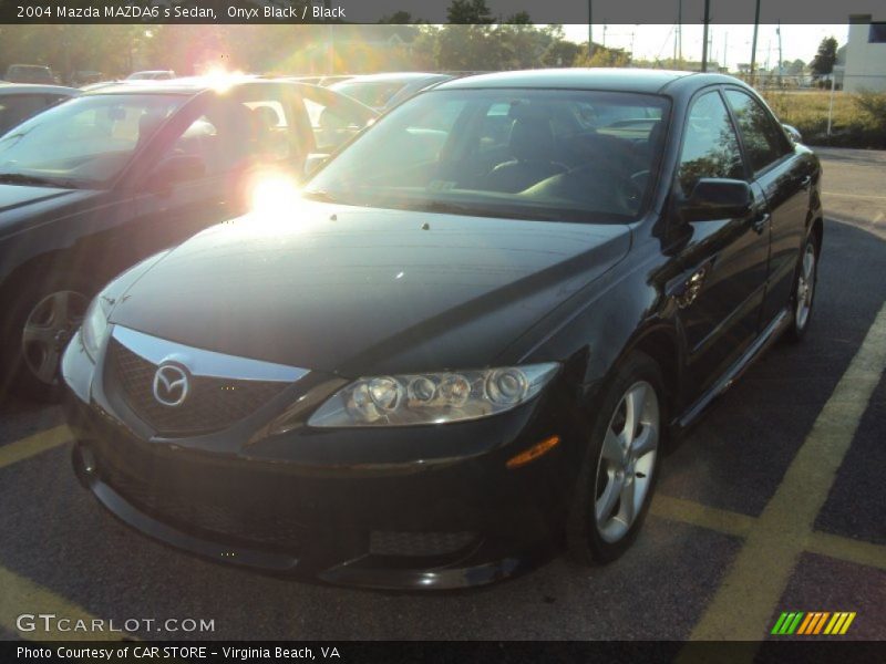 Onyx Black / Black 2004 Mazda MAZDA6 s Sedan