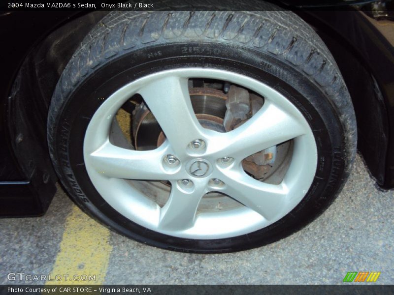 Onyx Black / Black 2004 Mazda MAZDA6 s Sedan