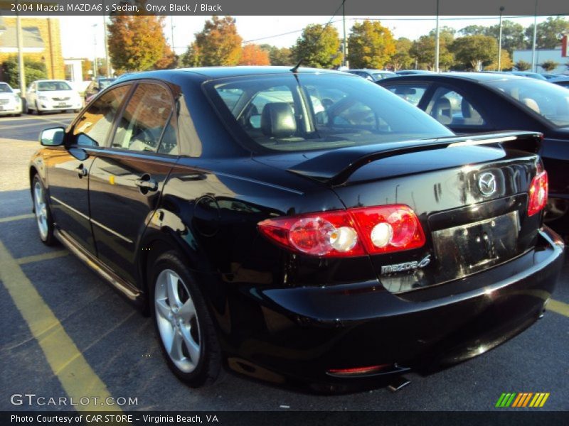 Onyx Black / Black 2004 Mazda MAZDA6 s Sedan