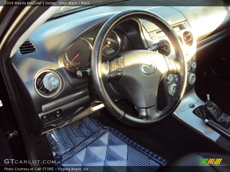 Onyx Black / Black 2004 Mazda MAZDA6 s Sedan