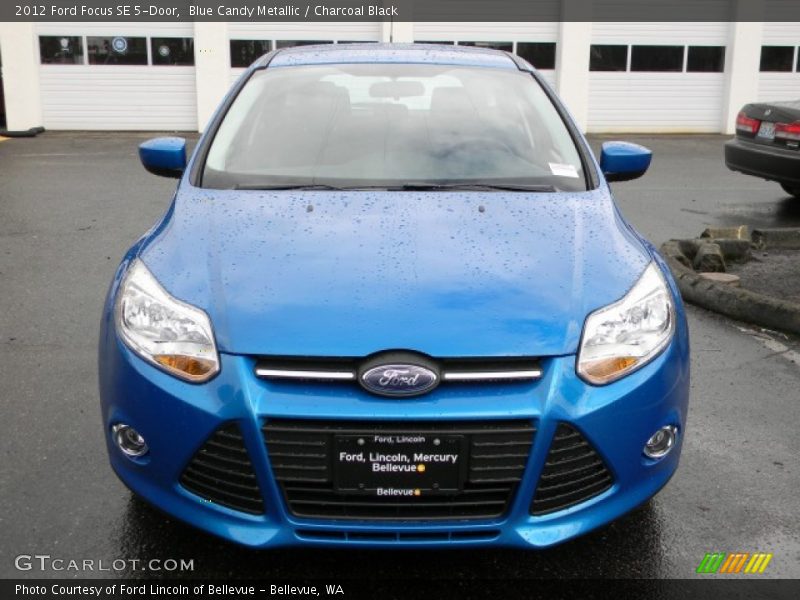 Blue Candy Metallic / Charcoal Black 2012 Ford Focus SE 5-Door